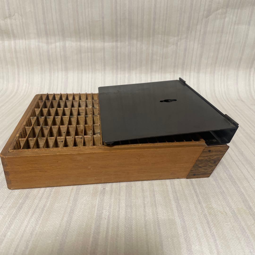 昭和レトロ 科目印 ケース ゴム印ケース 古道具 インテリア 収納