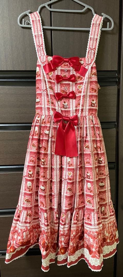 メタモルフォーゼ　レトロチェリー　JSK プラスサイズ