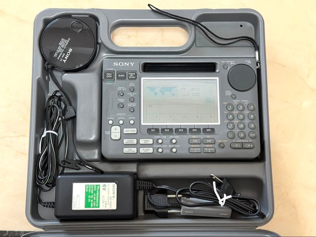 SONY ICF-SW55 BCLラジオ