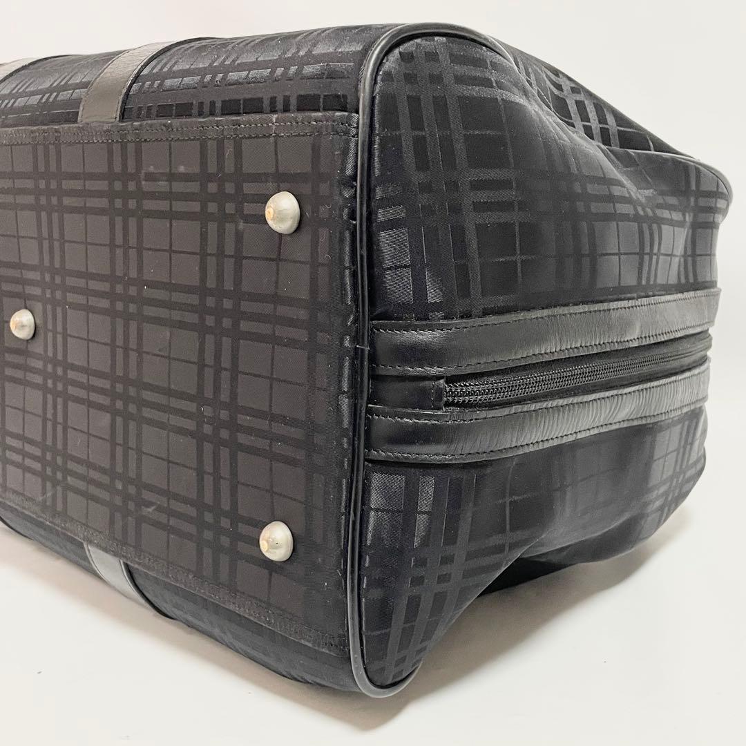 バーバリーゴルフ　ボストンバッグ　バーバリーチェック