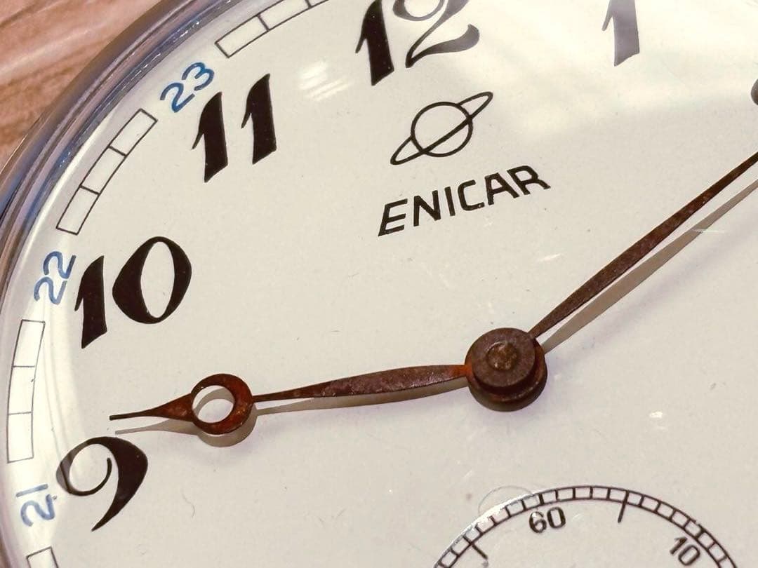 ENICAR エニカ 懐中時計 オリジナルボックス付き