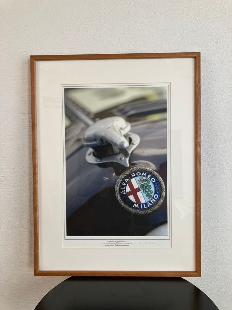 LE GARAGE アルファロメオ6C Spyder 限定20枚写真額装