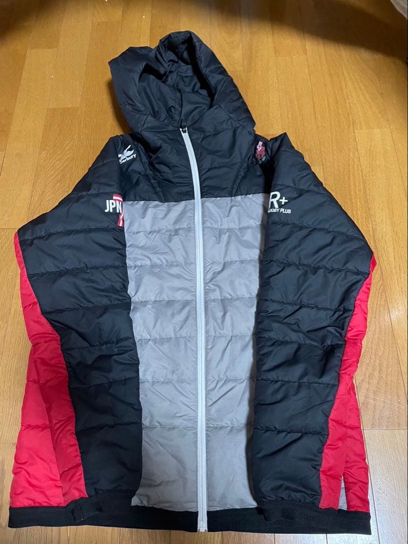 Canterbury ウォームアップウェア XL 黒/赤/グレー