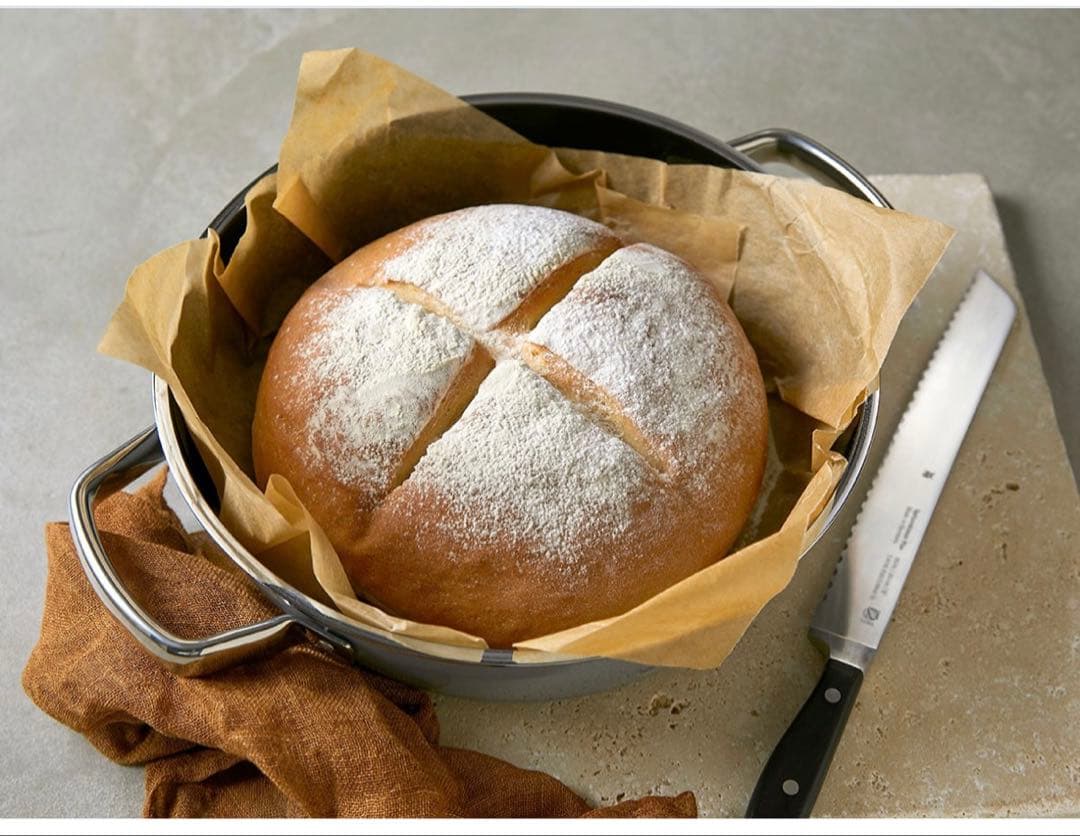 WMF Fusiontec 両手鍋 ミネラルロースター24㌢