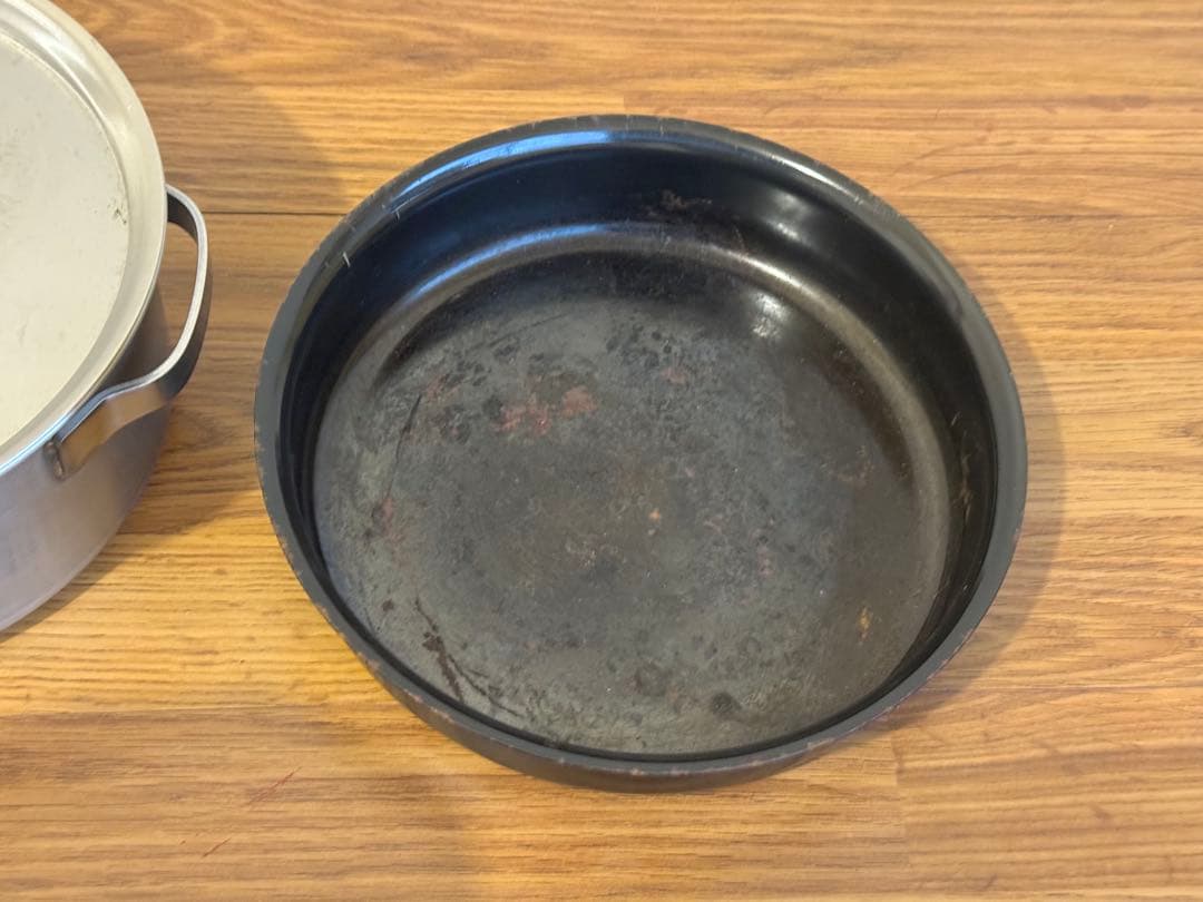 SOTO日本製 5点セット ステンレス 鍋 3+ザル+フライパン