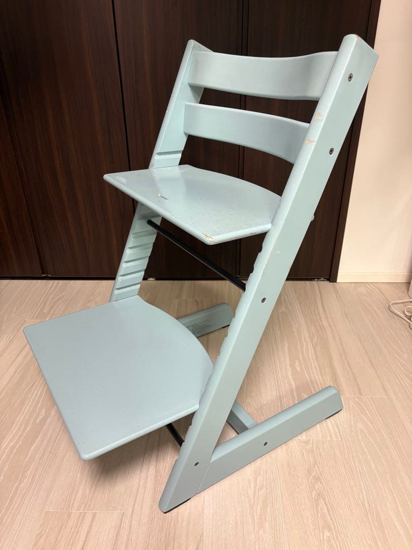 STOKKE トリップトラップチェア　アクアブルー　シリアル4