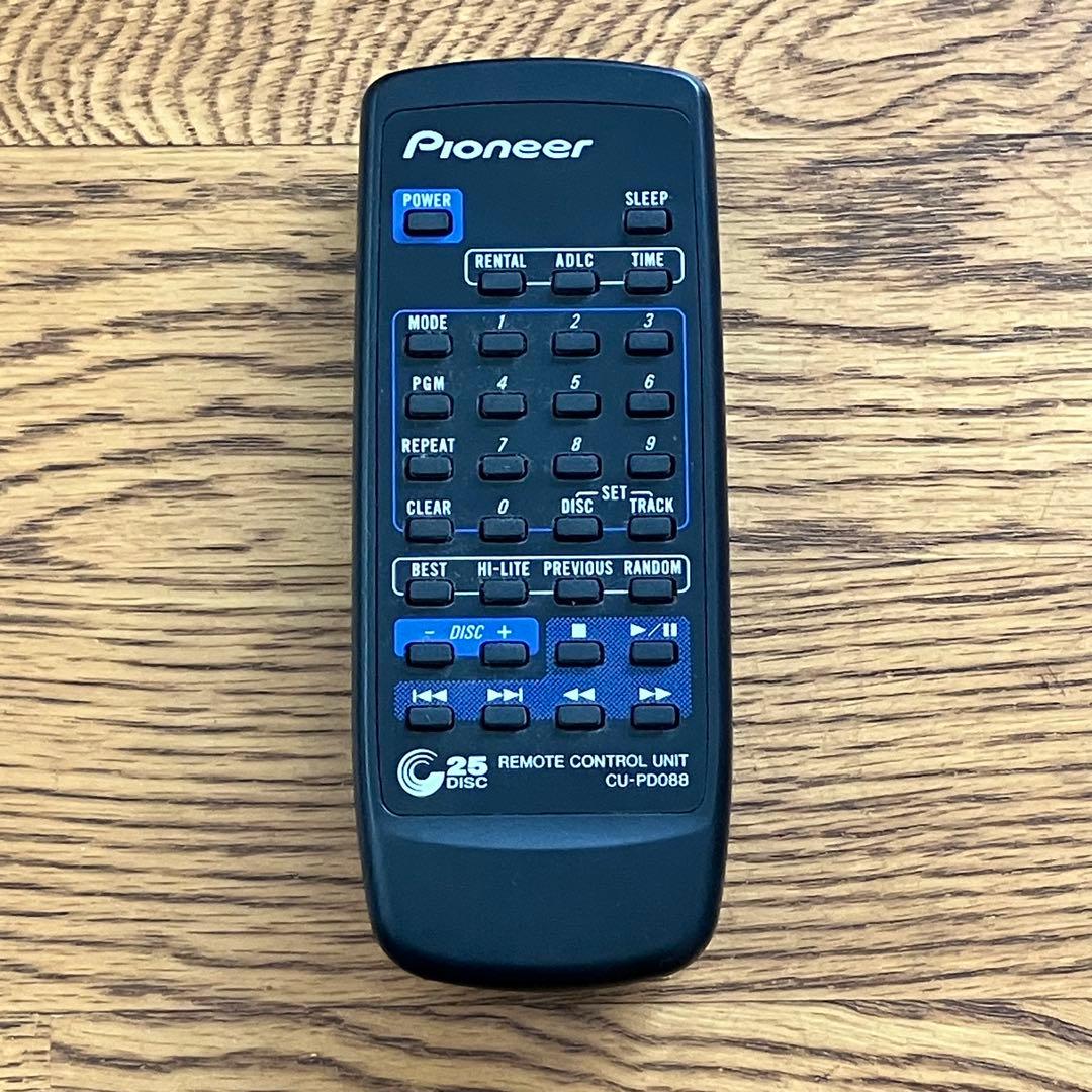 [リモコン付] パイオニア 25枚CD チェンジャー PD-F25A