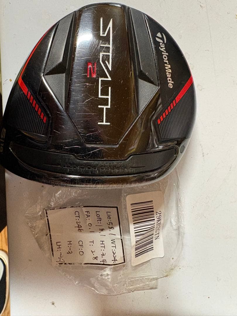 バ*ラ様 支給品　ステルス2 5番ウッド　5W 24 ベンタス　ブラック　6S