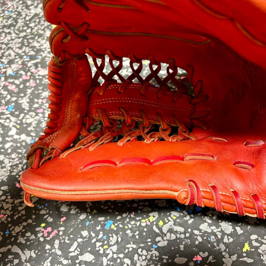 ローリングス プロプリモ 和牛レザー 硬式用 外野手用 グローブ レッドオレンジ