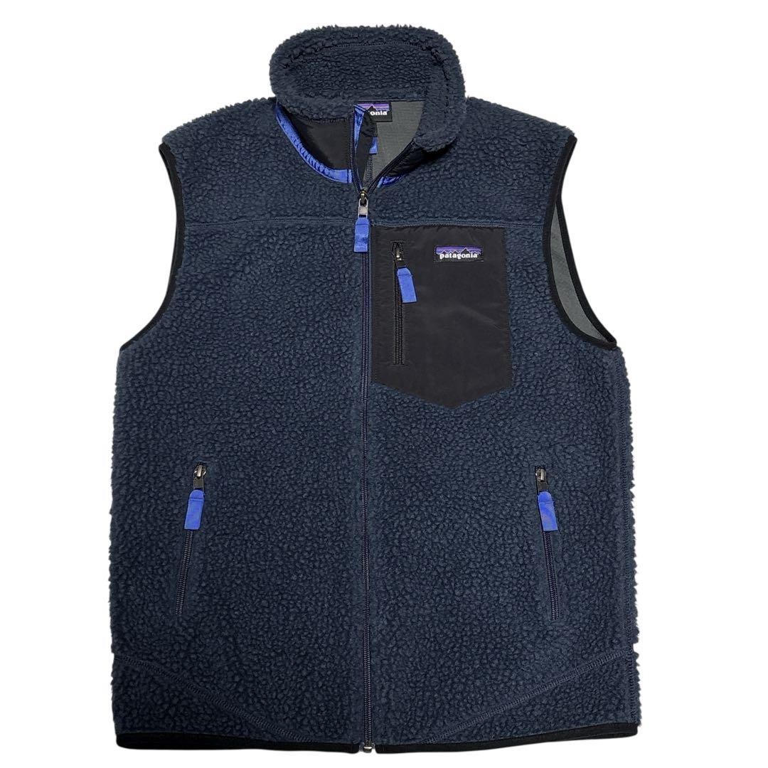 美品 パタゴニア クラシック レトロXベスト Sサイズ ネイビー