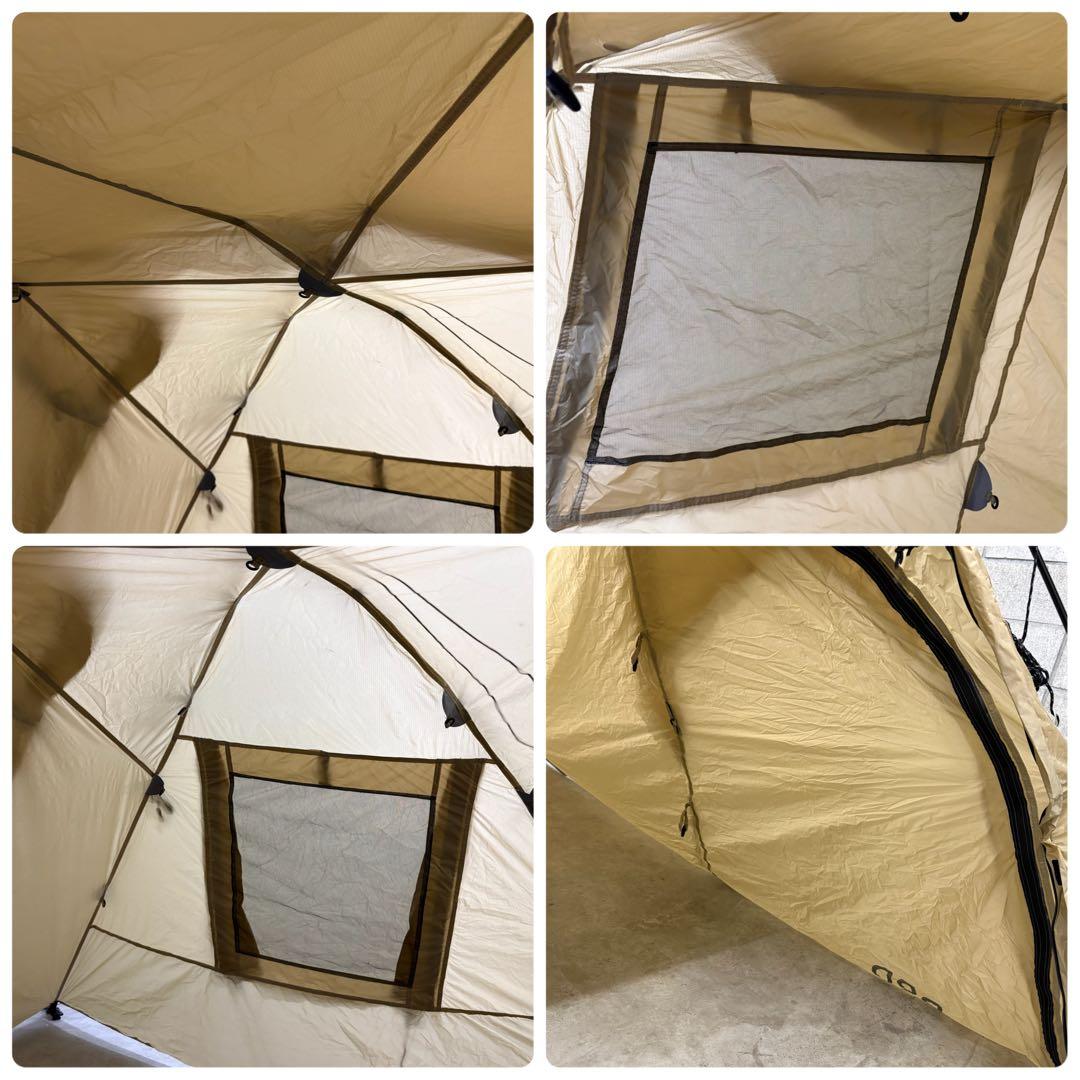 DOD ライダーズバイクインテント ワンタッチ　タン　T2-466-TN