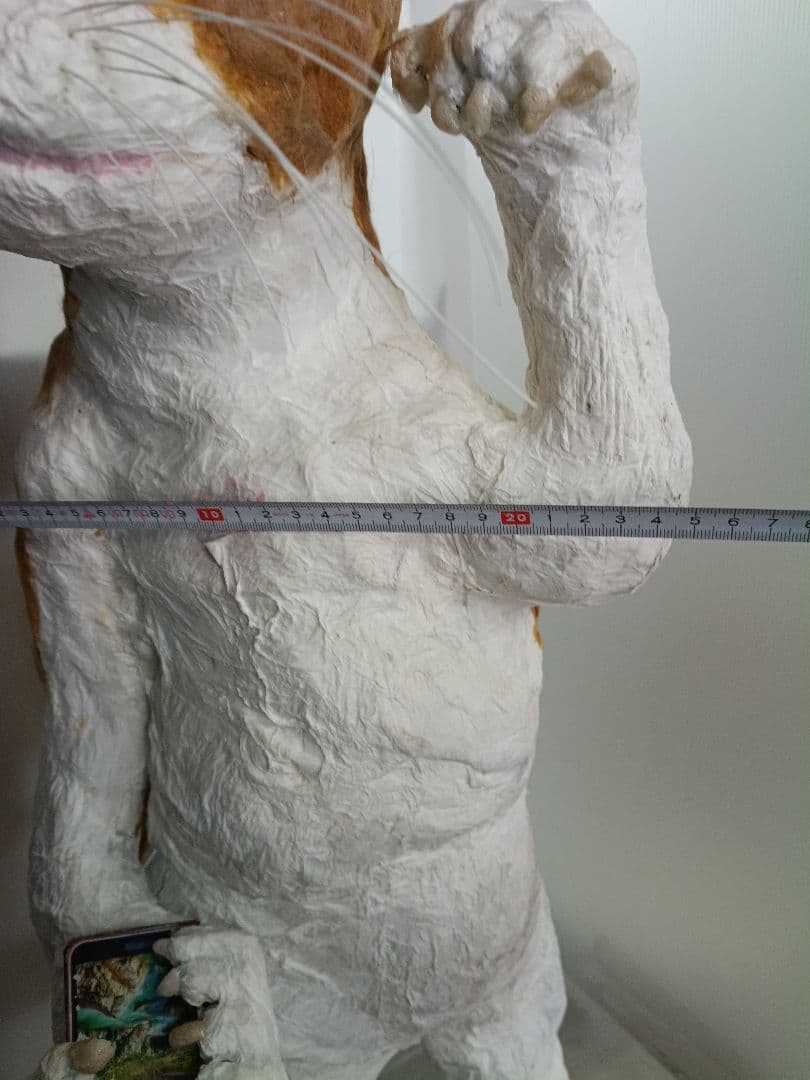 張り子作家　猫