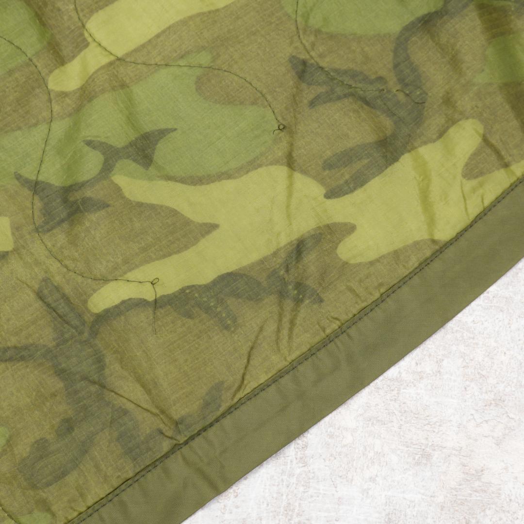 70s US Army ポンチョライナー カモフラ ヴィンテージ 実物 1