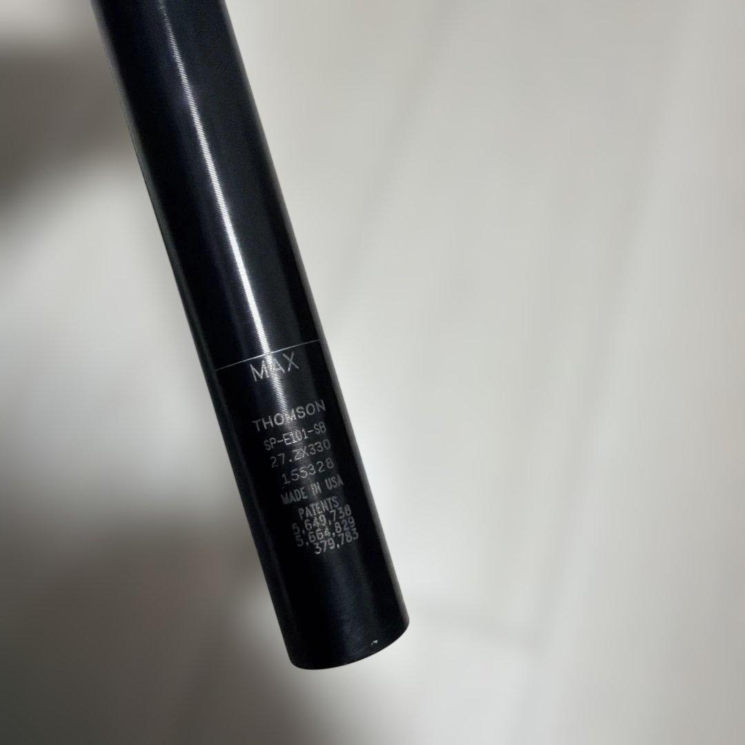 パーツ *THOMSON* elite setback seatpost (black)