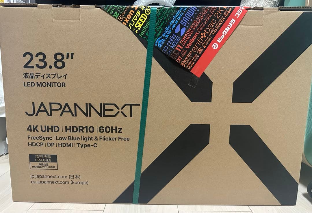 JAPANNEXT 23.8インチ 液晶ディスプレイ 4K UHD