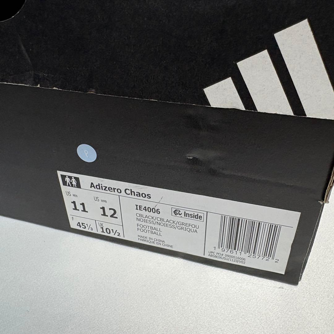 Adizero Chaos Lineman Cleats B/G　29.0　P