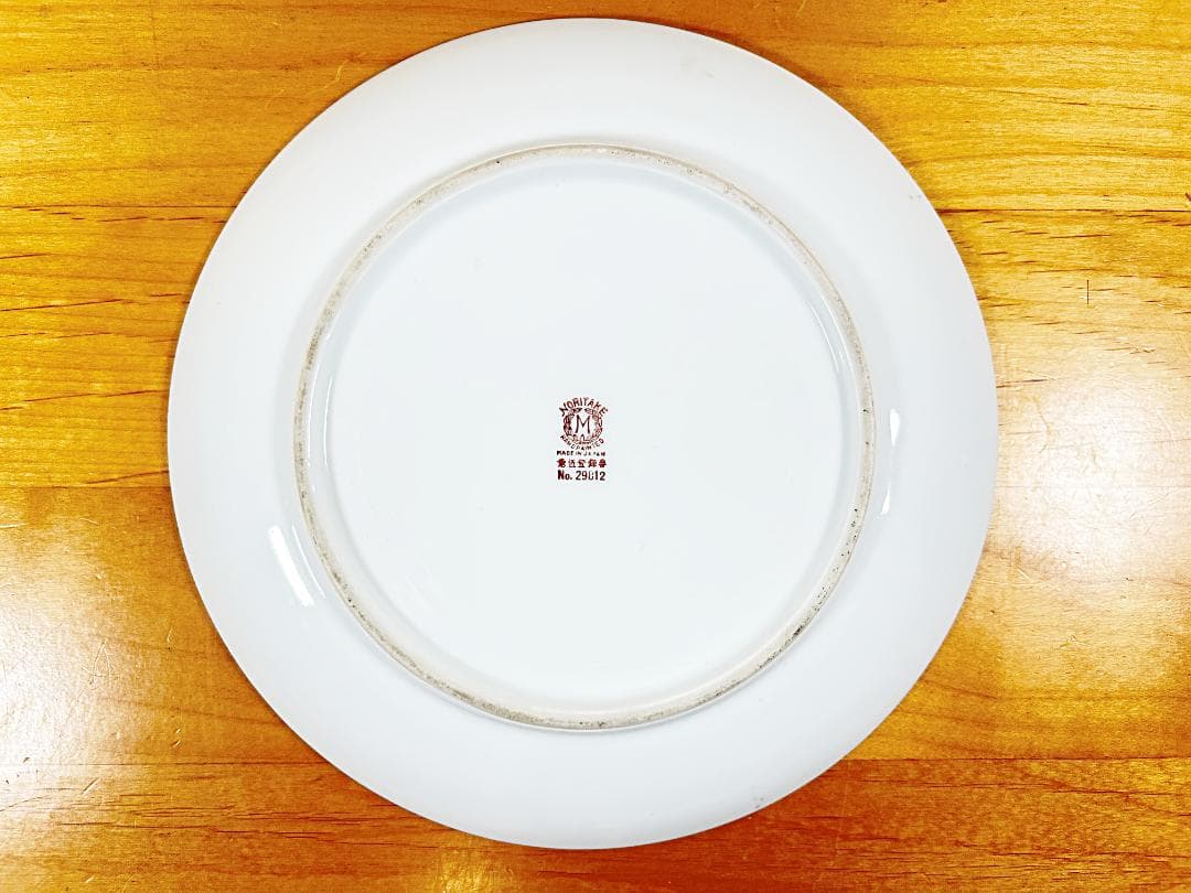 オールド ノリタケ デコレディ ポンパドール プレート 22cm 皿 ラスター彩