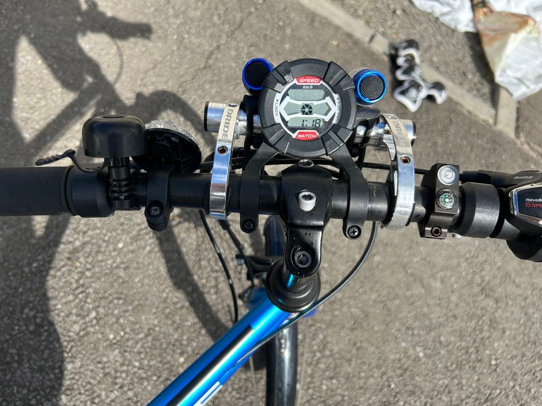 PRIDE 子供用自転車 20インチ 青