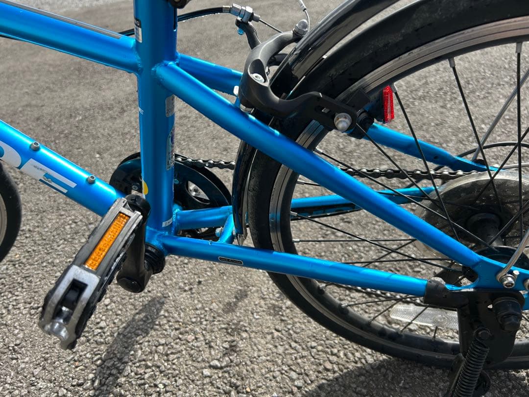 PRIDE 子供用自転車 20インチ 青