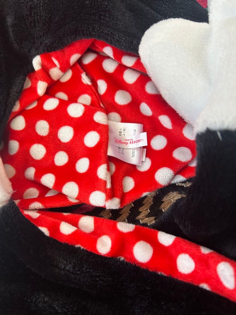 ディズニー　ファンキャップ　マフラーキャップ　ミニー