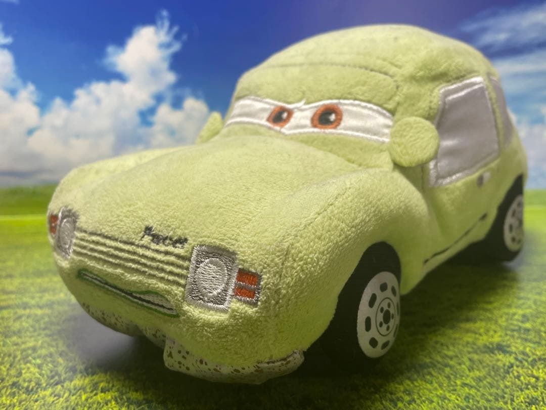カーズ2 エーサー ぬいぐるみ　トミカ