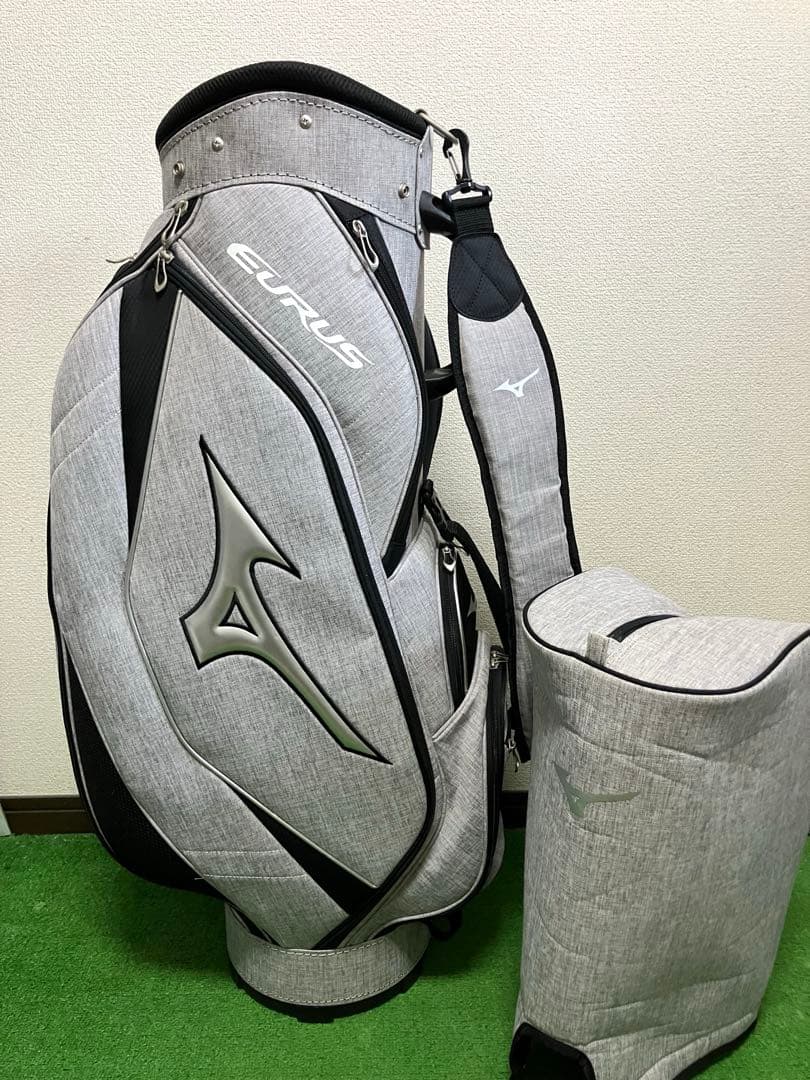 ミズノ EURUS キャディバッグ　美品‼️