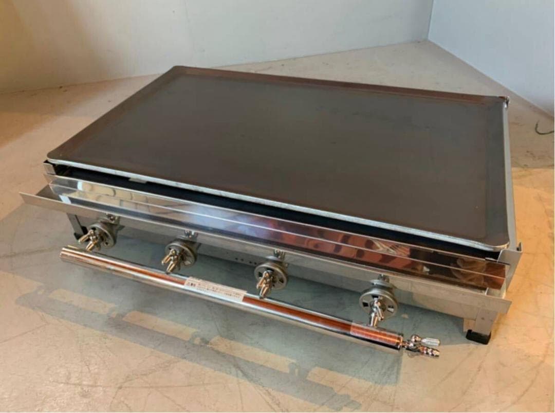 新品 業務用　グリドル　 LPガス 　 鉄板焼器　TS-75 祭り 屋台　⑴