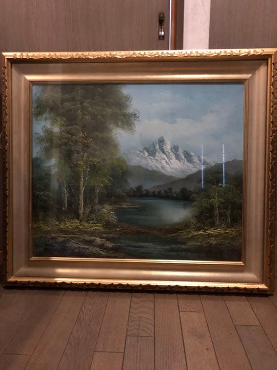 絵画　わりと大型の風景画です