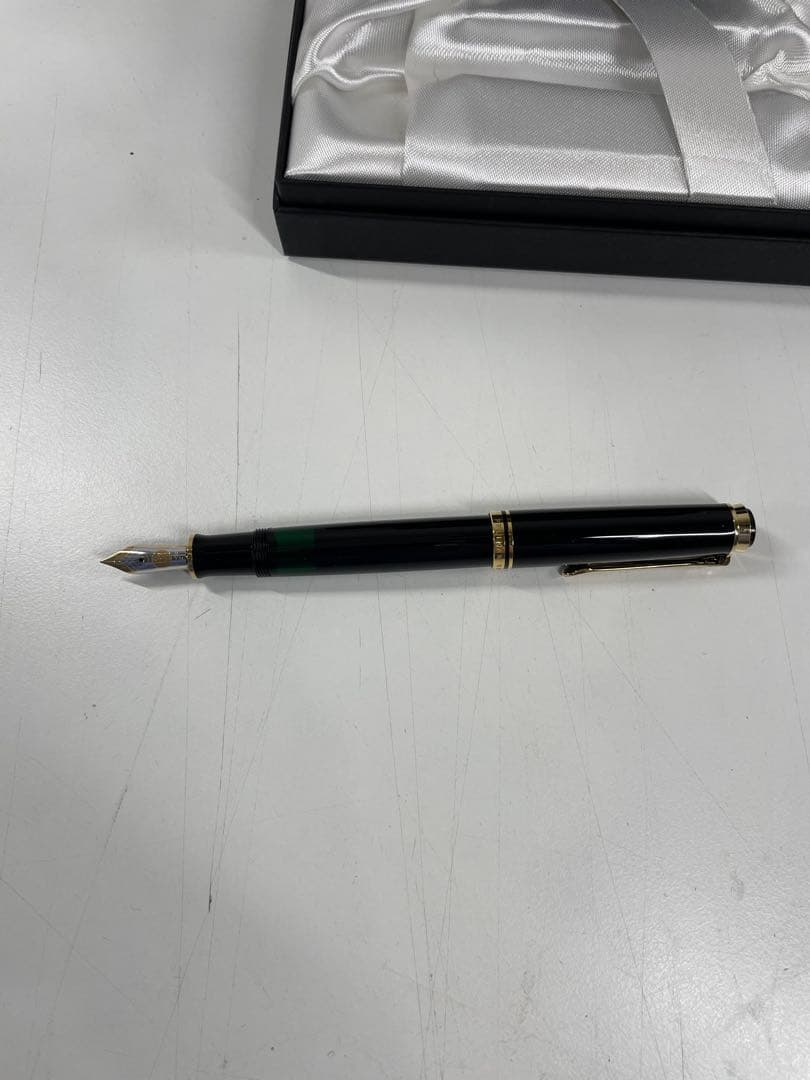 ペリカン万年筆 14K+4001  Blue インクセット