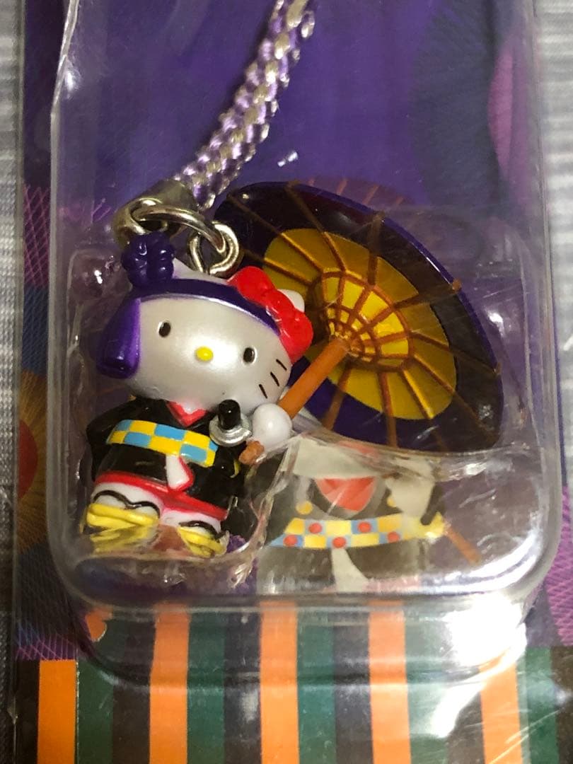 ハローキティ 根付け ファスナーマスコット キーホルダー