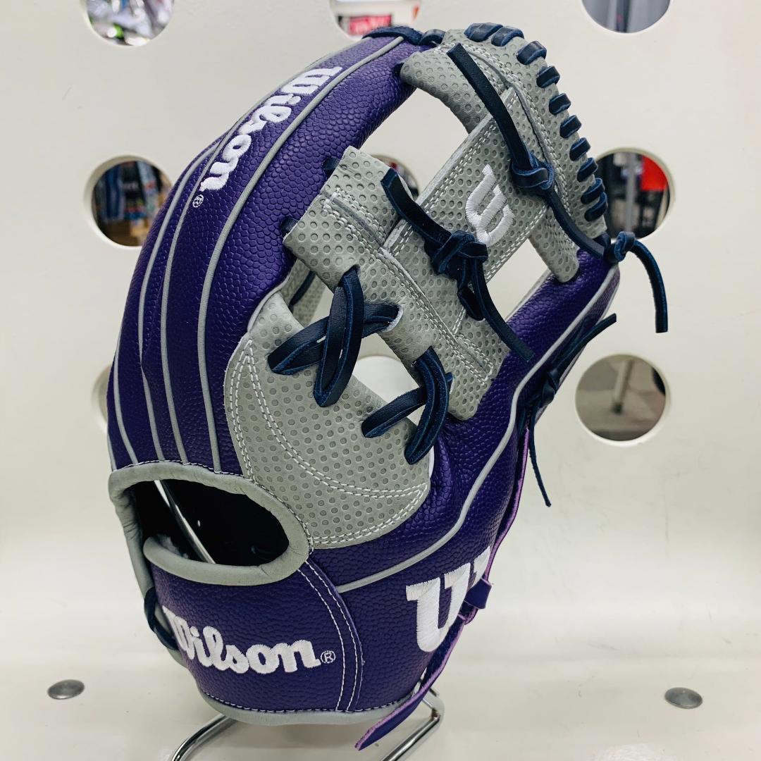 限定　ウイルソン　WBW103782　一般用　軟式用　内野手用　87型　型付け済