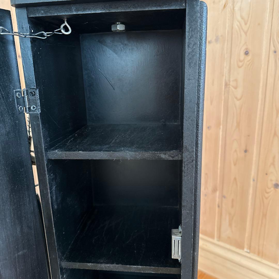 アメリカン雑貨 ルート66 ガスポンプ スリムラック マルチキャビネット CD棚