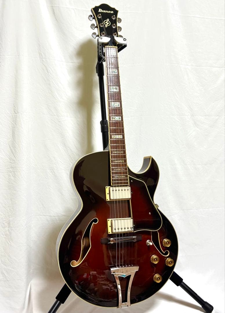 【新品弦張替済】Ibanez フルアコ AK85-DVS ARTCOREシリーズ