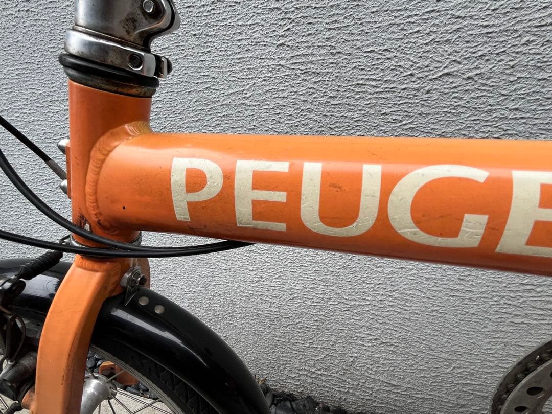 PEUGEOT 折り畳み自転車コリブリ　オレンジ(北海道、沖縄除く)