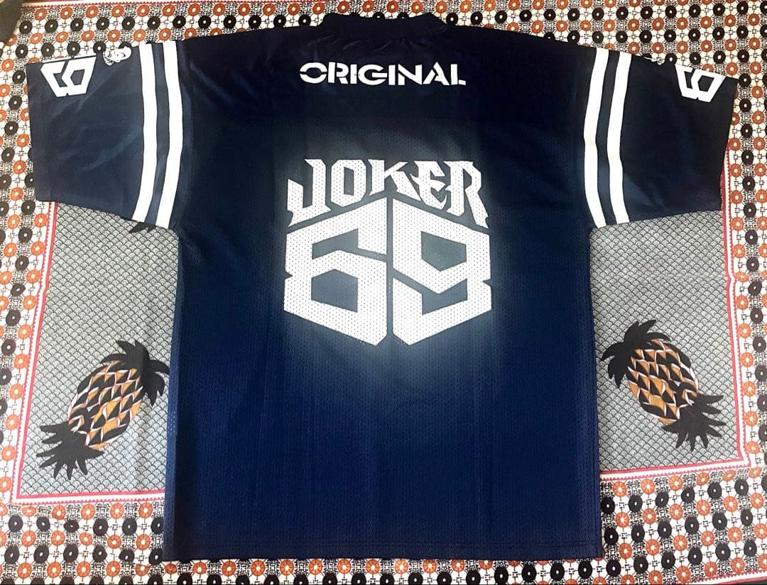 L*3様 Joker Brand タッチダウンフットボールシャツ ネイビー