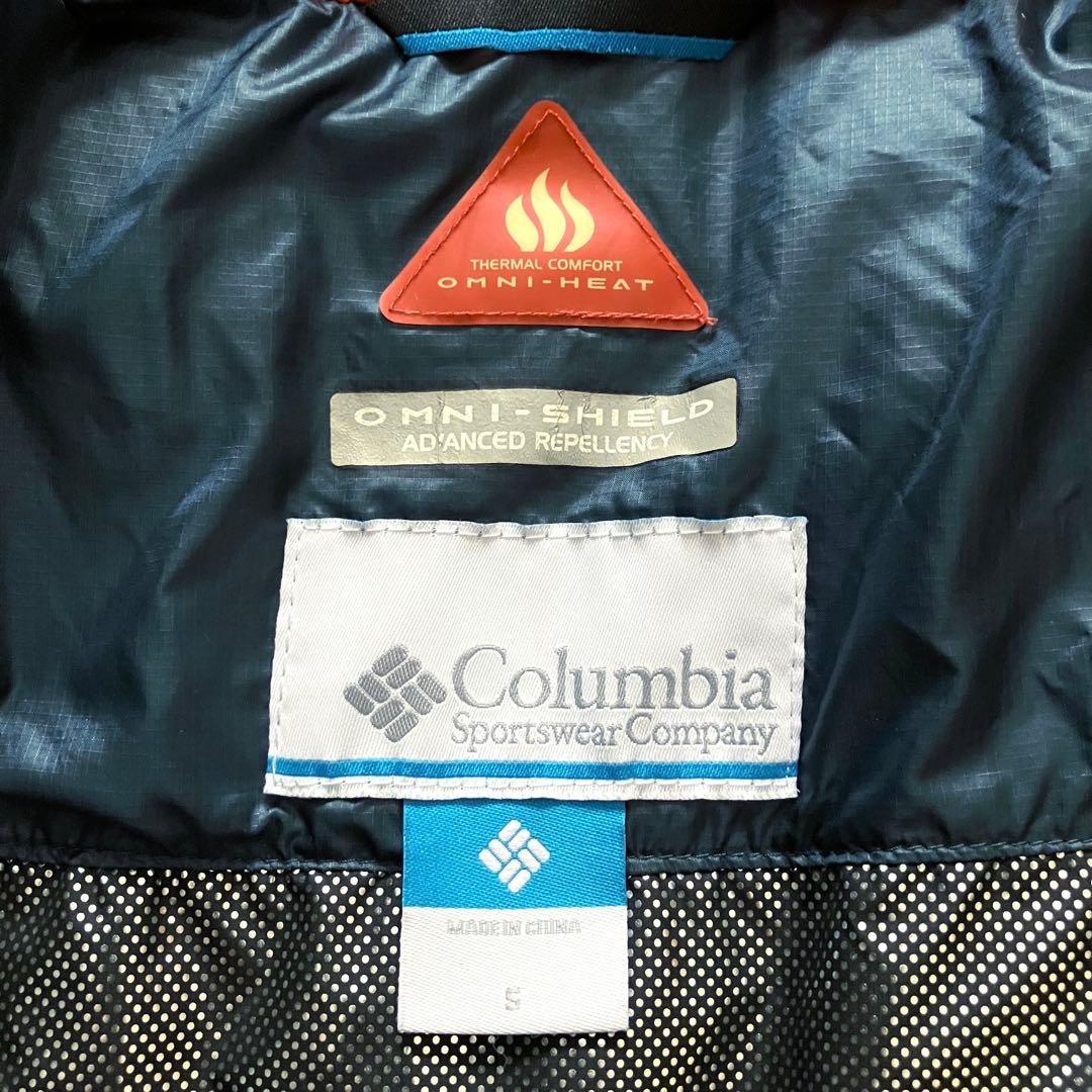 columbia omni-heat  down hoodie 短丈