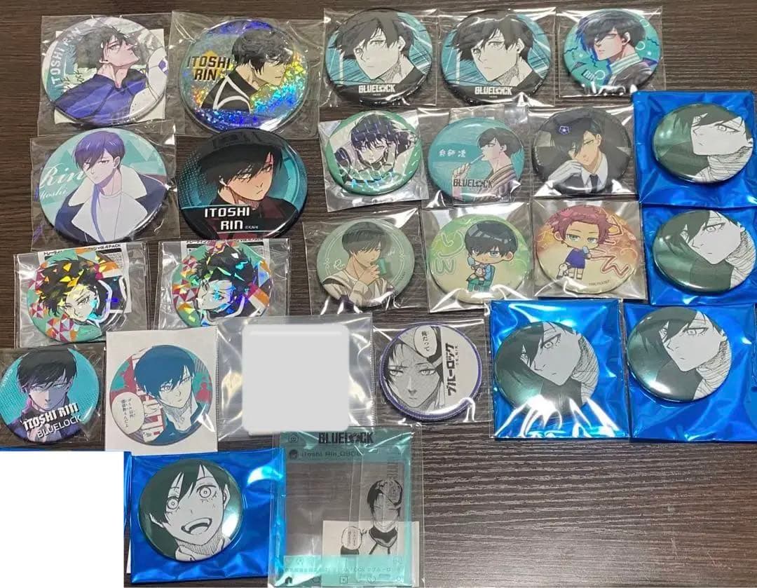 ブルーロック ブルロ 糸師凛 凛 原作 缶バッジ アクスタ 浴衣 私服 ホロ