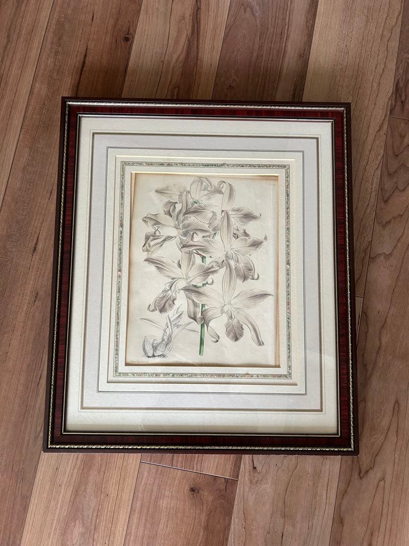 アンティーク　絵画　アート　額装