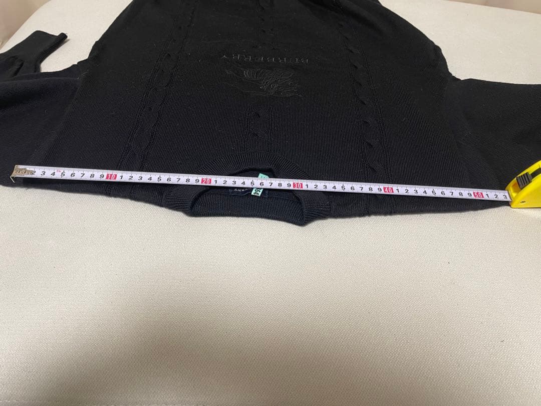 【ヴィンテージ】Burberry GOLFブラック クルーネックセーター