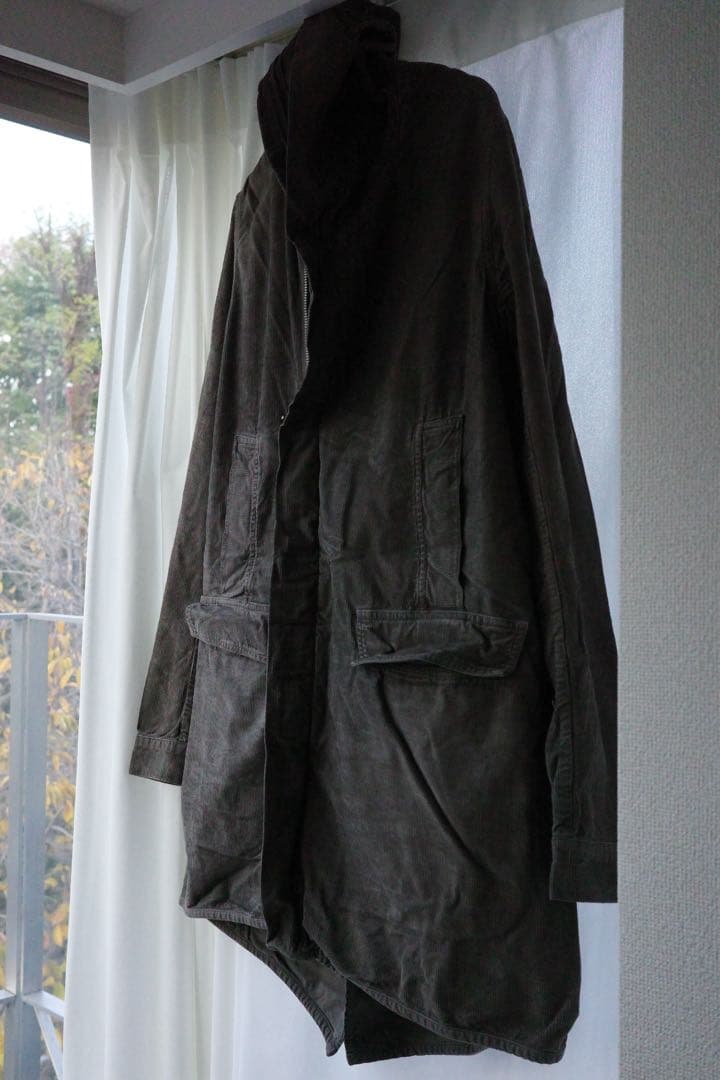 drkshdw rick owens フード付きモッズコート 希少