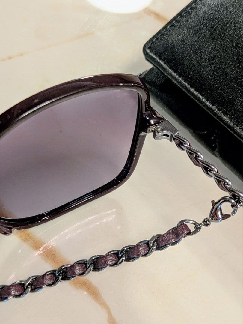 【希少/美品】CHANEL シャネル チェーンサングラス 2way ネックレス