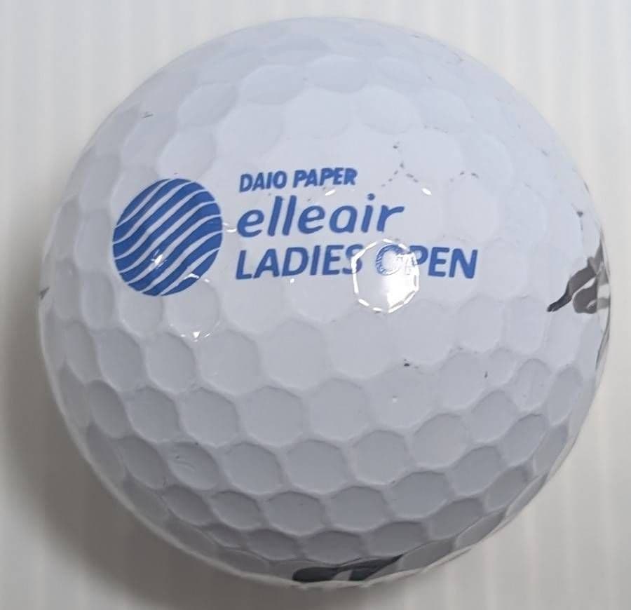 【貴重】原英莉花プロ　直筆サイン入りゴルフボール　エリエールレディスオープン優勝