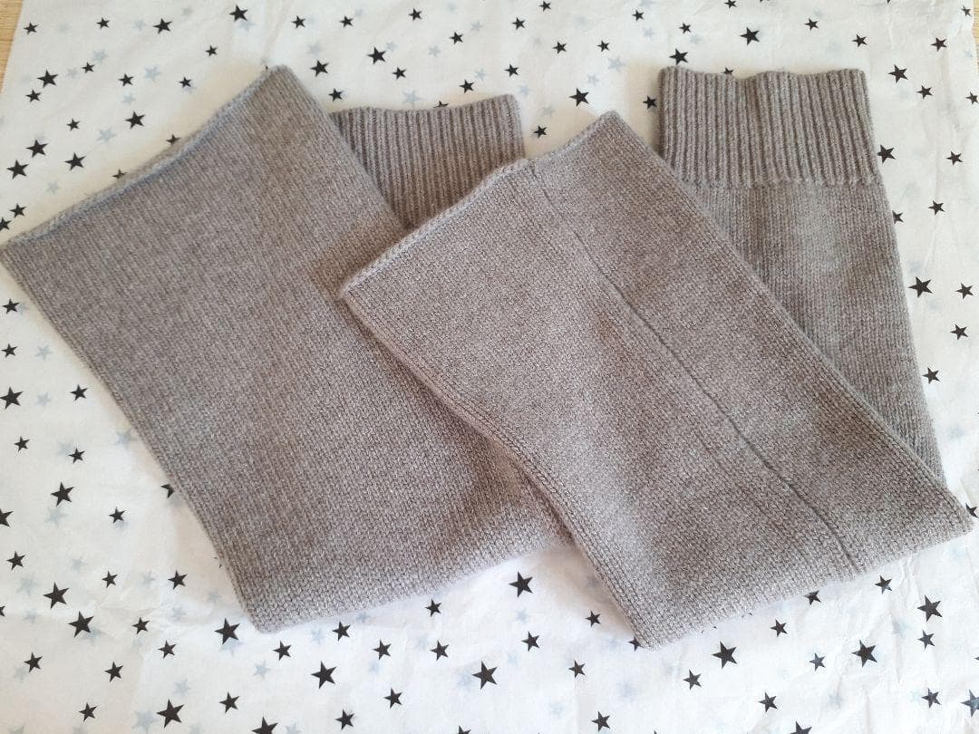 るるる　未使用◇LEG WARMERベージュ