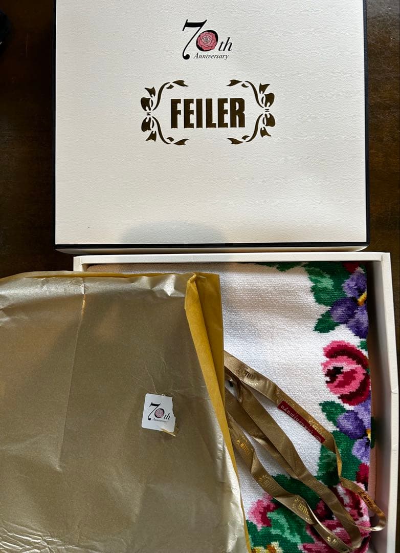 フェイラーFEILER　 70周年限定　バスタオル