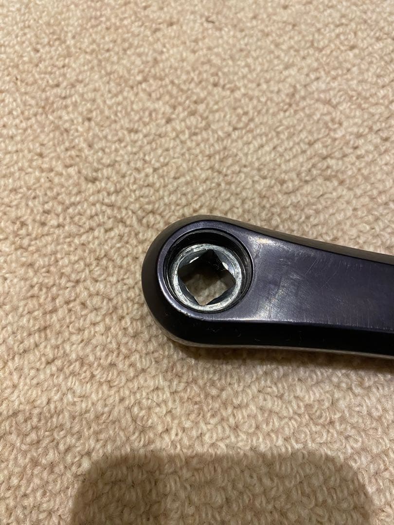 【165mm】スギノ75 クランク ピスト 競輪 シングルスピード ブルーラグ