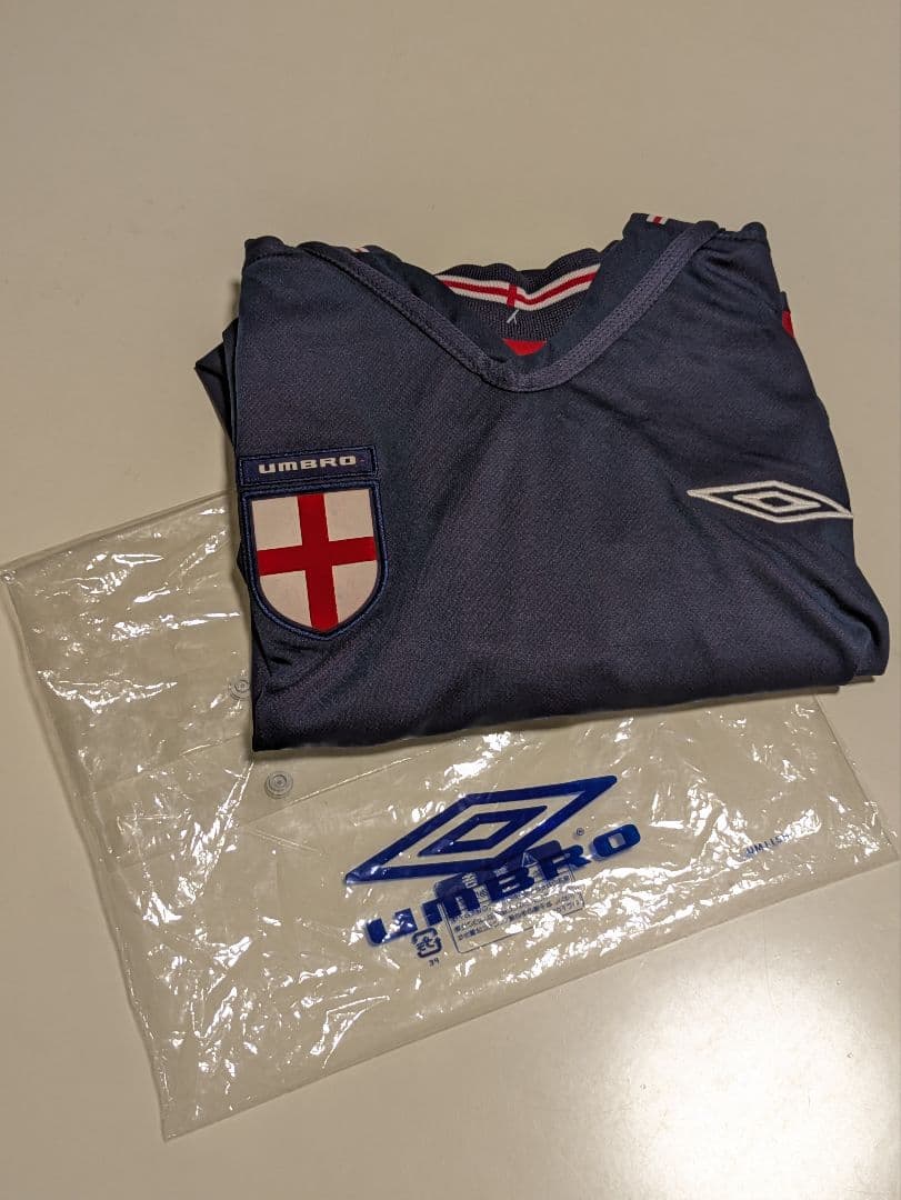 【新品】Umbro イングランド代表 02-03 アウェー 半袖 ユニフォーム