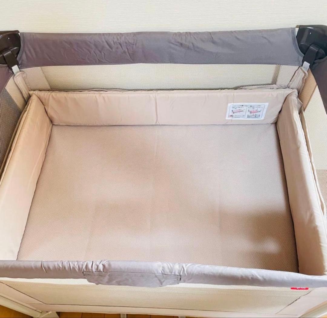 Aprica アップリカ 折り畳み ベビーベッド ココネルエアー