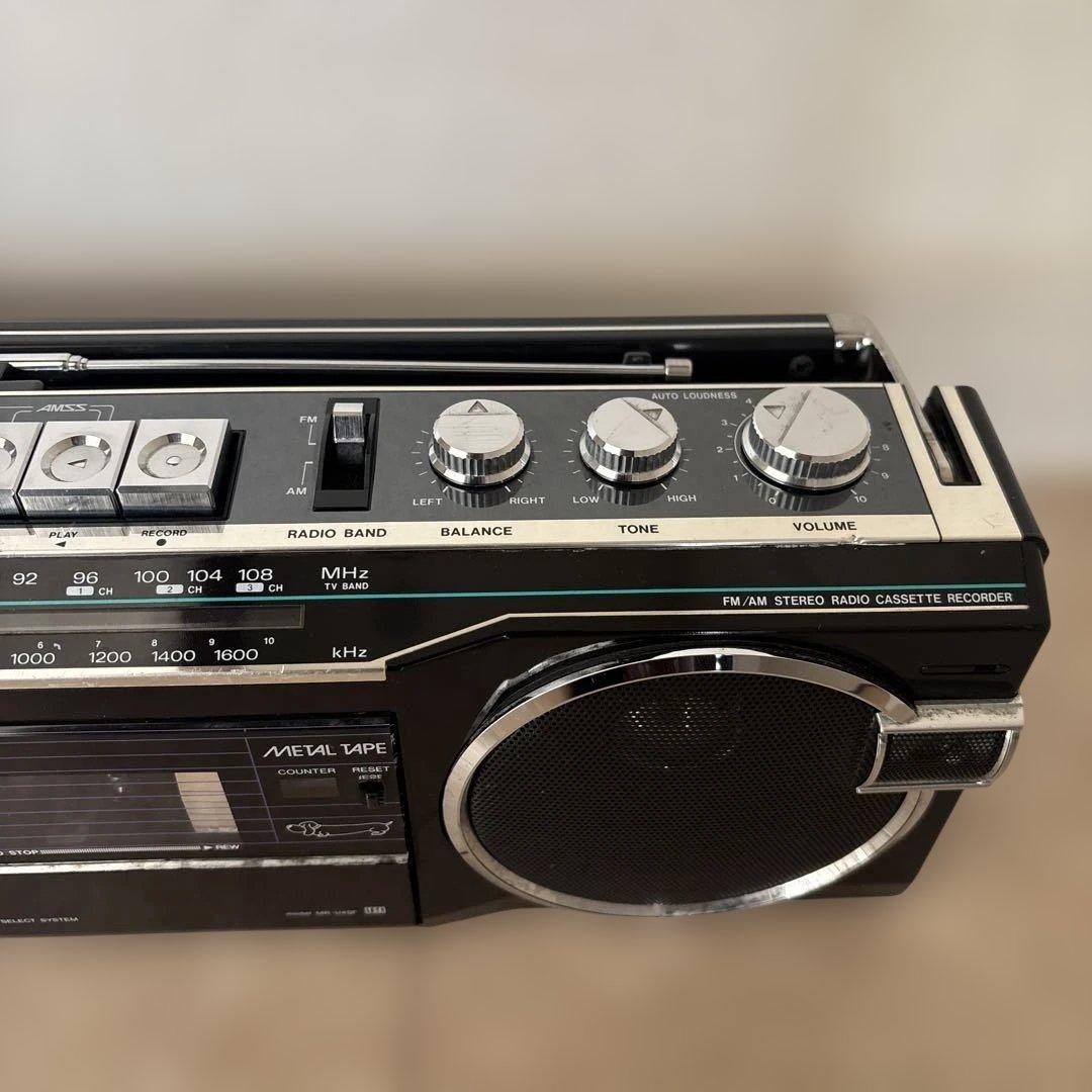 ★当時物★ SANYO MR-U4SF ラジカセ