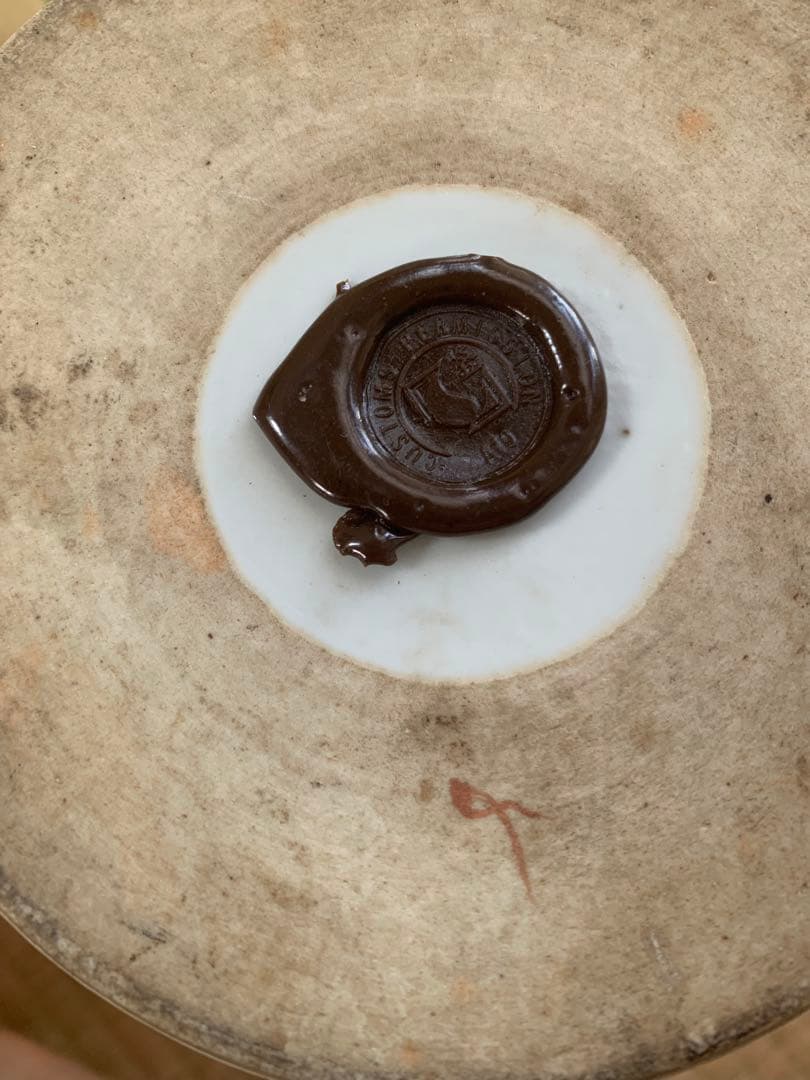 中国清時代五彩花瓶