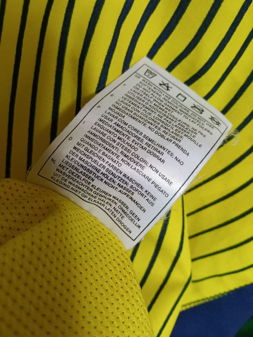 【激レア正規品！】バルセロナ 02/03 3rdGKユニフォーム イエロー海外M